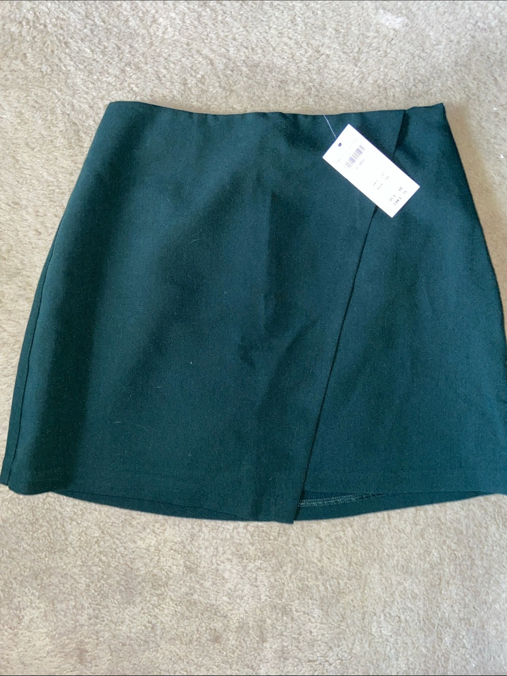 Abercrombie & Fitch Dark Green Mini Skort